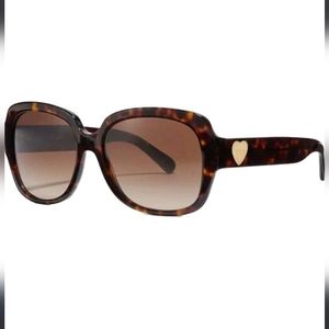 Coach sunglasses with sales heart on the side